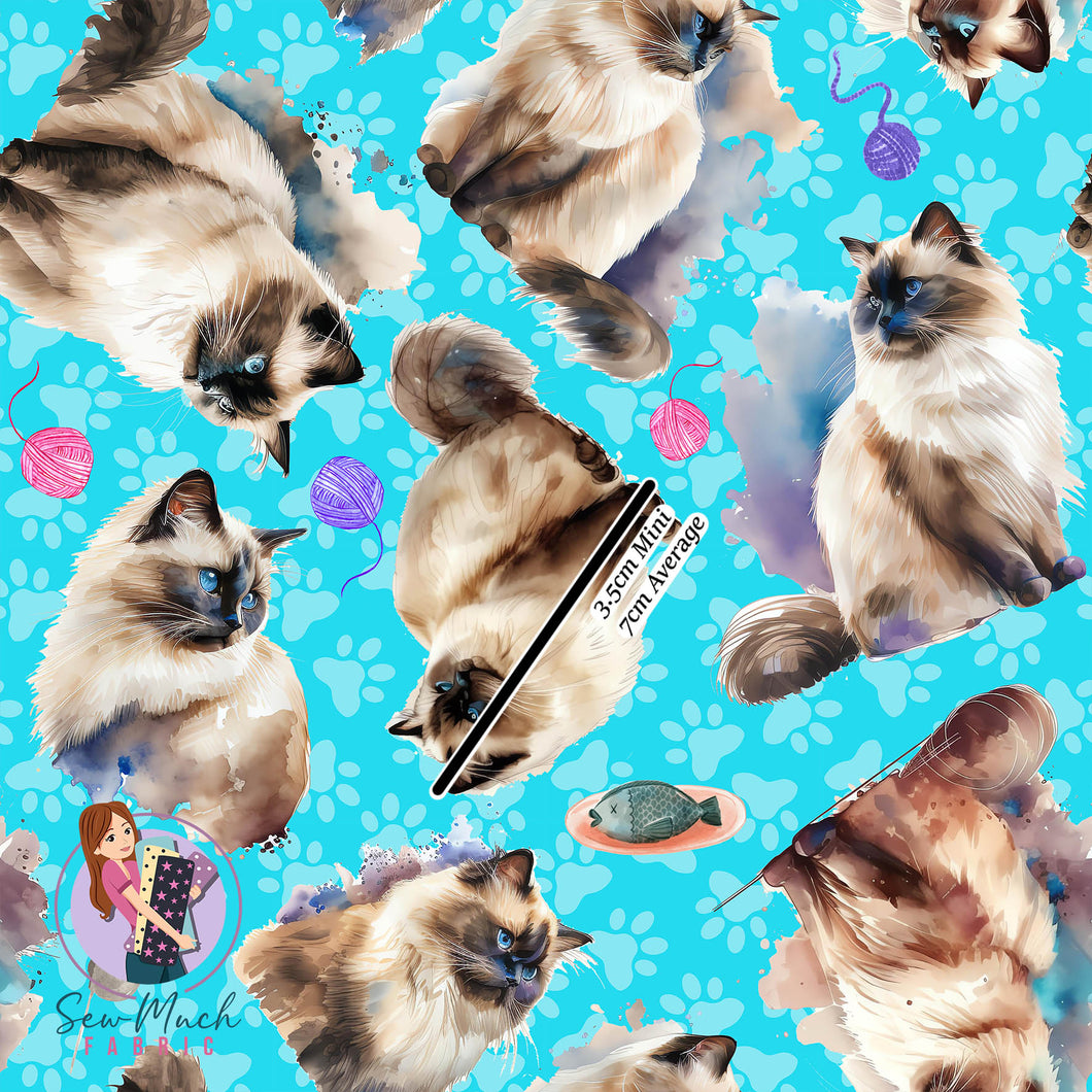 Birman Cat | Woven | Retail | Average Scale