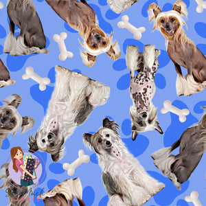Chinese Crested Dog | Canvas | Retail | Average Scale
