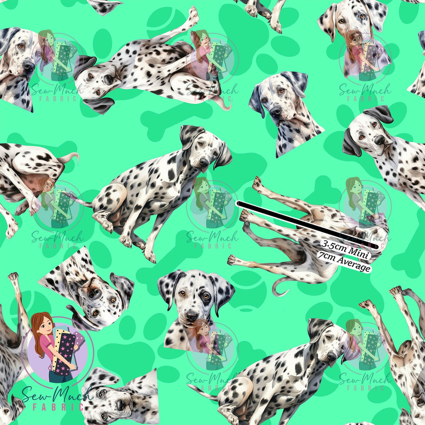 Dalmatian | Woven | Retail | Average Scale