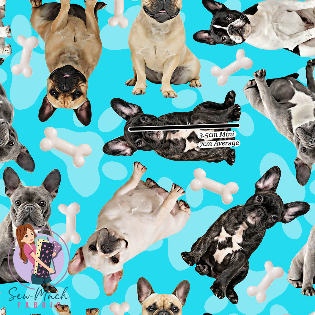 French Bulldog | Woven | Retail | Average Scale