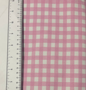 REMNANT: KNIT | Pink Gingham