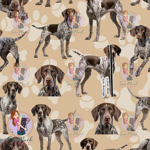 German Shorthaired Pointer Beige | Woven | Retail | Average Scale