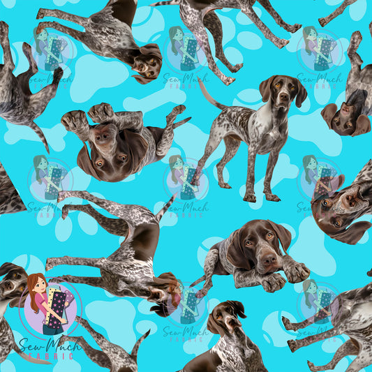 German Shorthair Pointer | Woven | Retail | MINI Scale