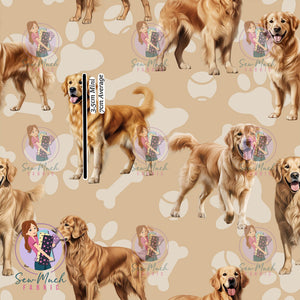 Golden Retriever Beige | Woven | Retail | Average Scale