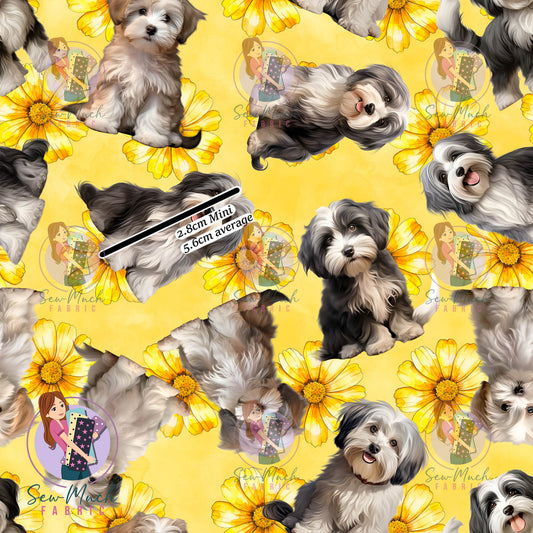 Havanese Floral | Woven | Retail | MINI Scale