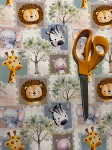 REMNANT: Jungle Stamps| Woven |