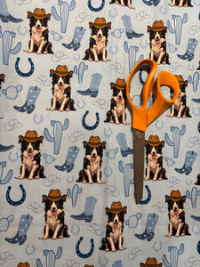 REMNANT: Border Collie Blue | Woven |