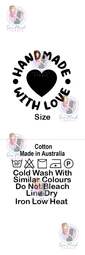 Satin Ribbon Label 9