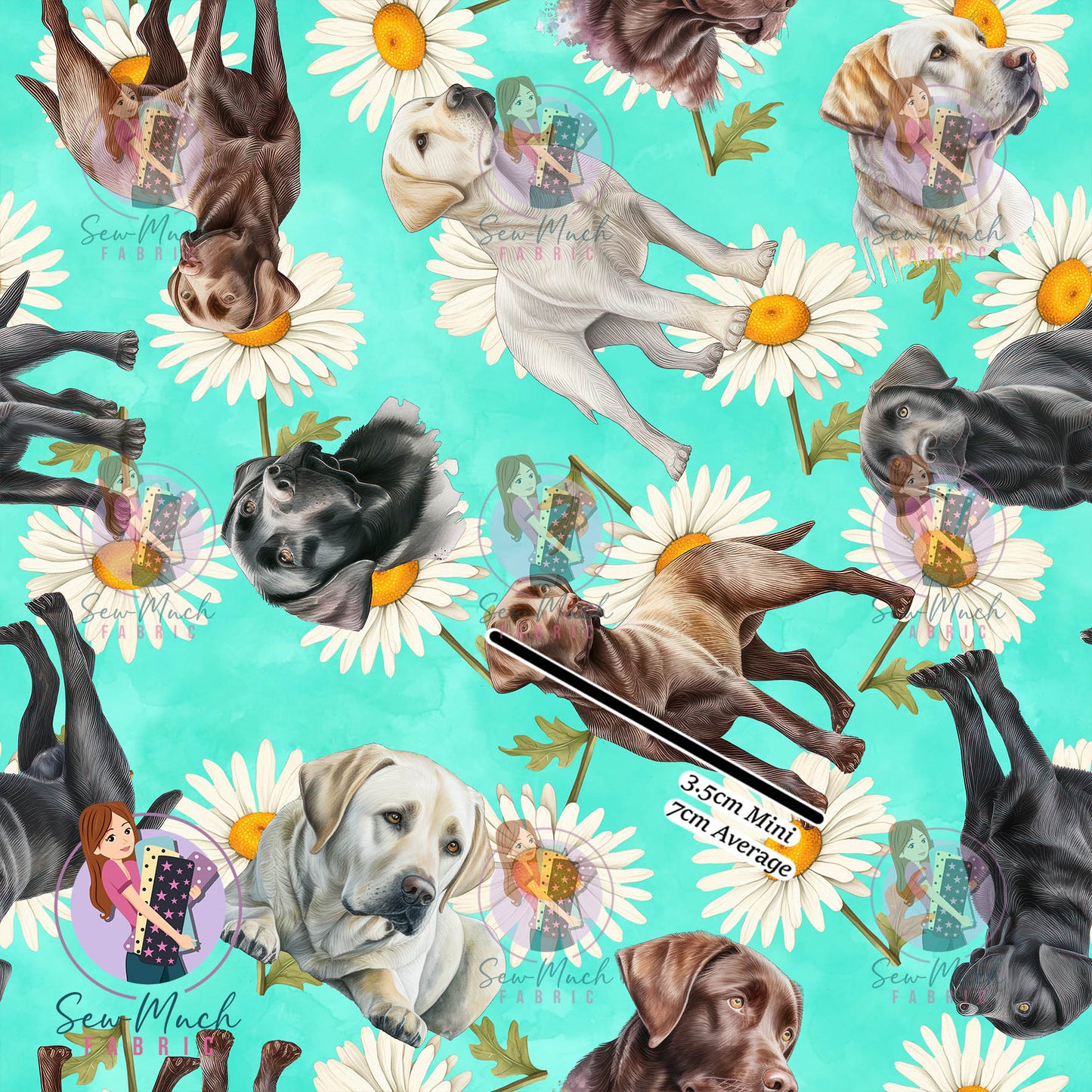 Labrador Floral | Knit | Retail | Average Scale