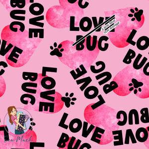 Love Bug Pink | Woven | Retail | Average Scale