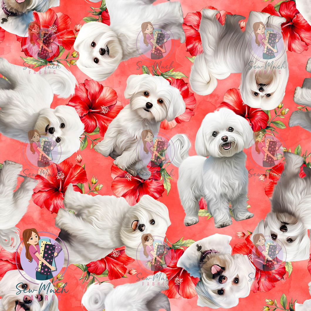 Maltese Floral | Woven | Retail | Average Scale