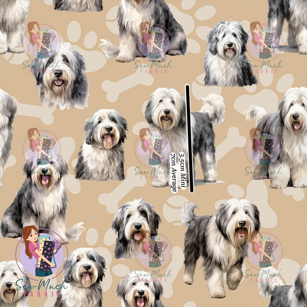 Old English Sheepdog | Woven | Retail | Average Scale