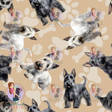 Load image into Gallery viewer, Scottish Terrier Beige | Woven | Retail | Average Scale
