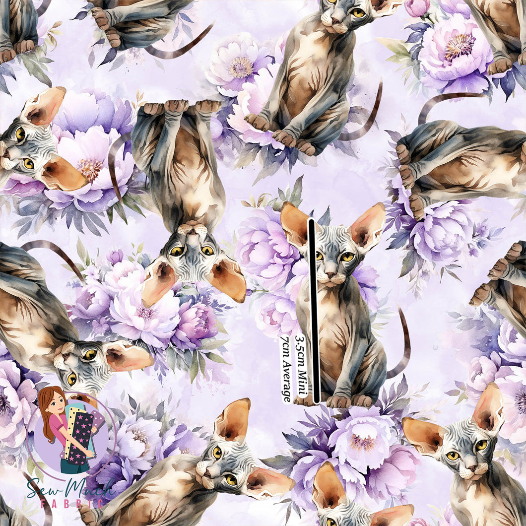Sphynx Floral | Woven | Retail | Average Scale