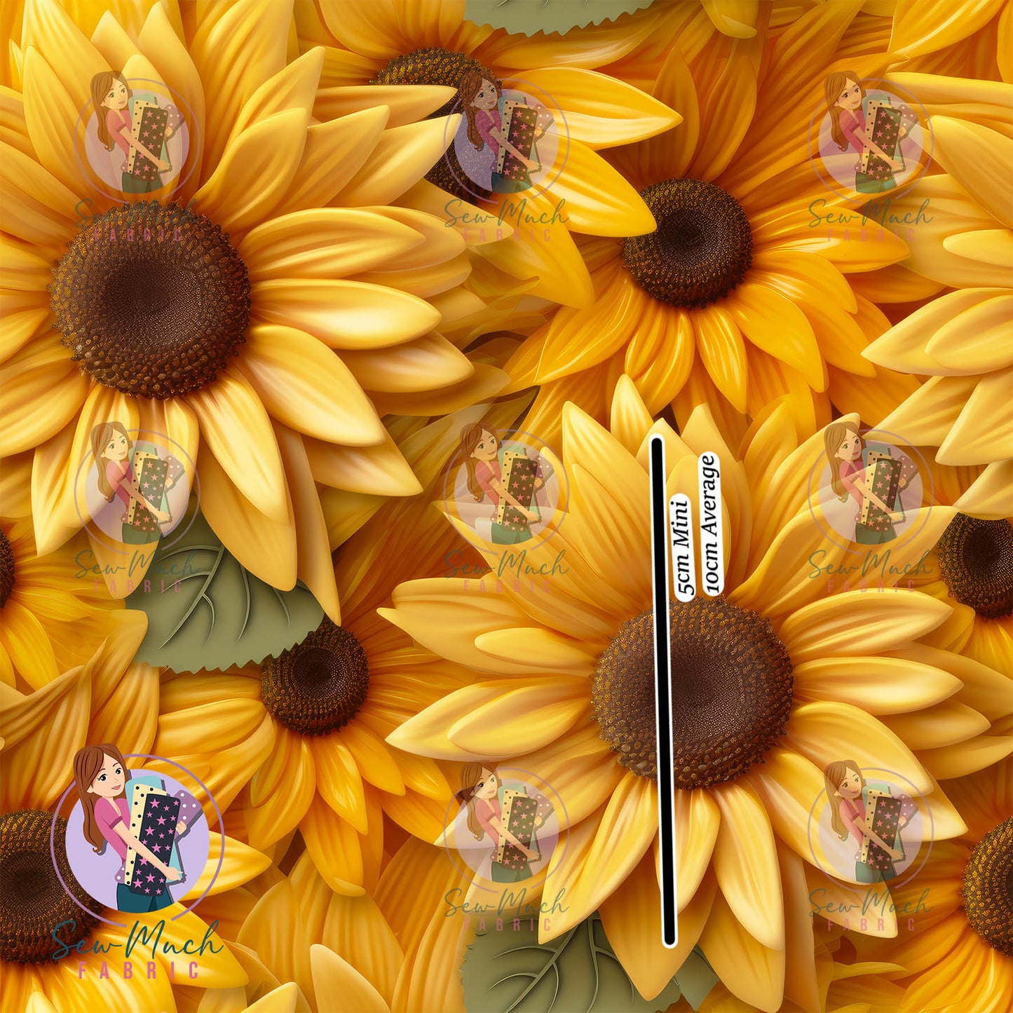 Unlimited Pre-Order: Floral 3D look Sunflower