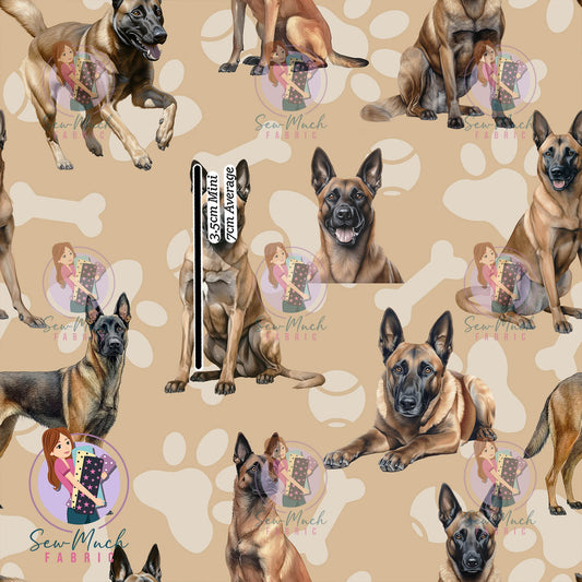 Belgian Malinois Beige | Canvas | Retail | MINI Scale
