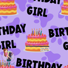 Load image into Gallery viewer, Birthday Girl| Woven | Retail | Average Scale
