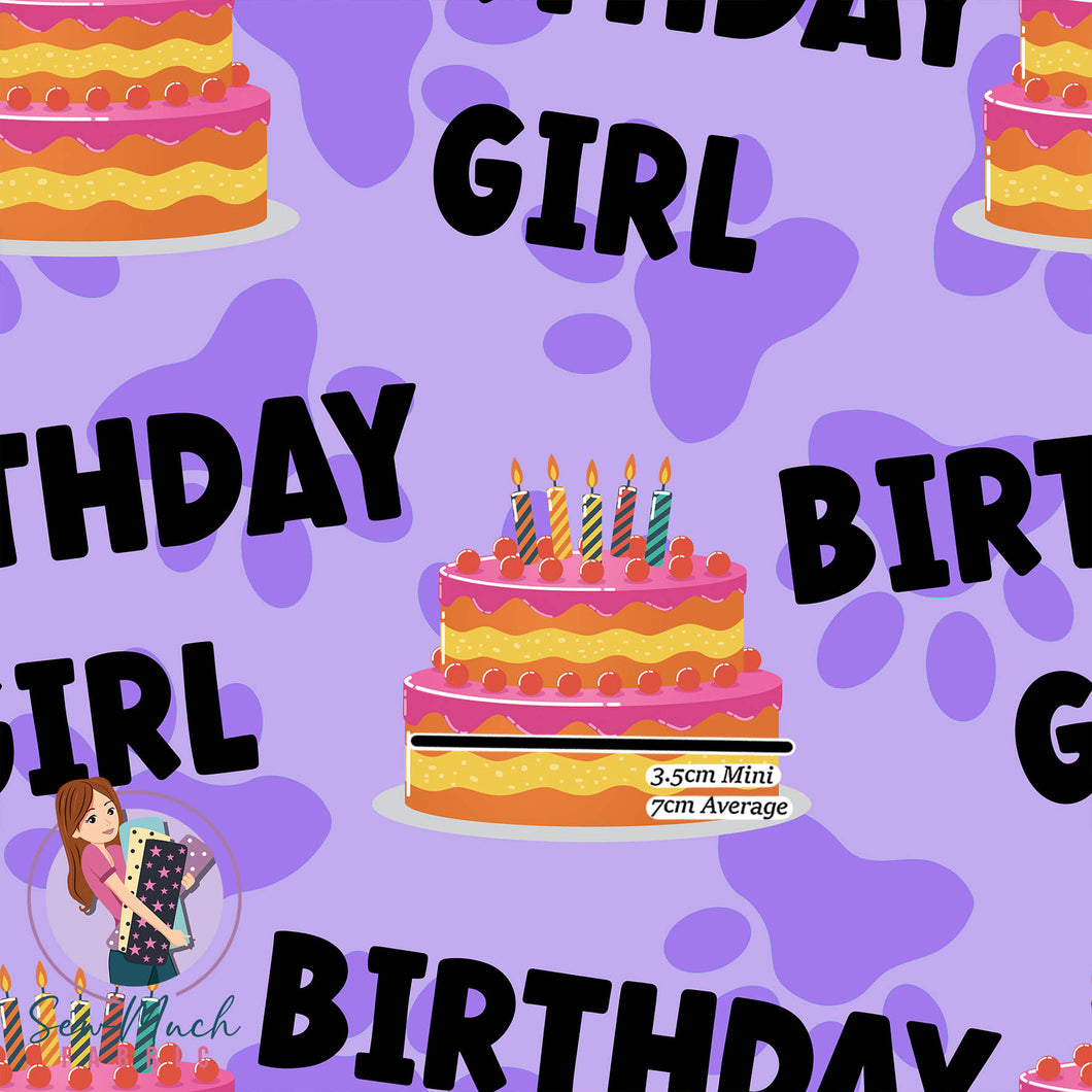 Birthday Girl| Woven | Retail | Average Scale