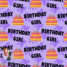Load image into Gallery viewer, Birthday Girl| Woven | Retail | Average Scale

