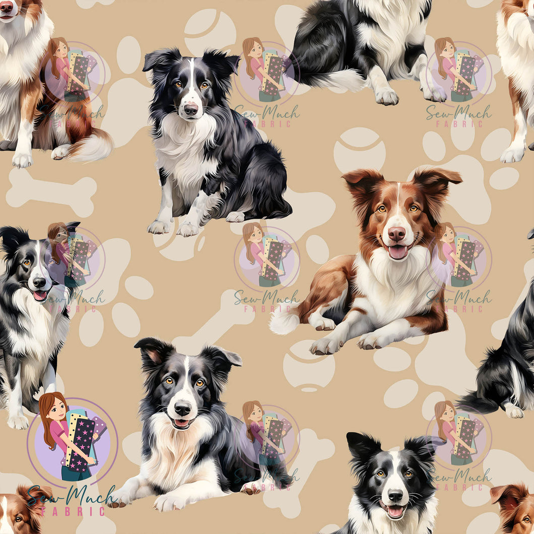 Border Collie Beige | Woven | Retail | Average Scale