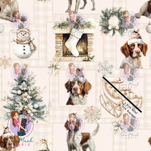 Load image into Gallery viewer, CHRISTMAS Pre-Order:  Brittany Spaniel Winter Wonderland
