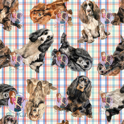 MAY Pre-Order (2): Cocker Spaniel Plaid