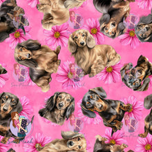 Load image into Gallery viewer, Dachshund Floral | Woven | Retail | Average Scale
