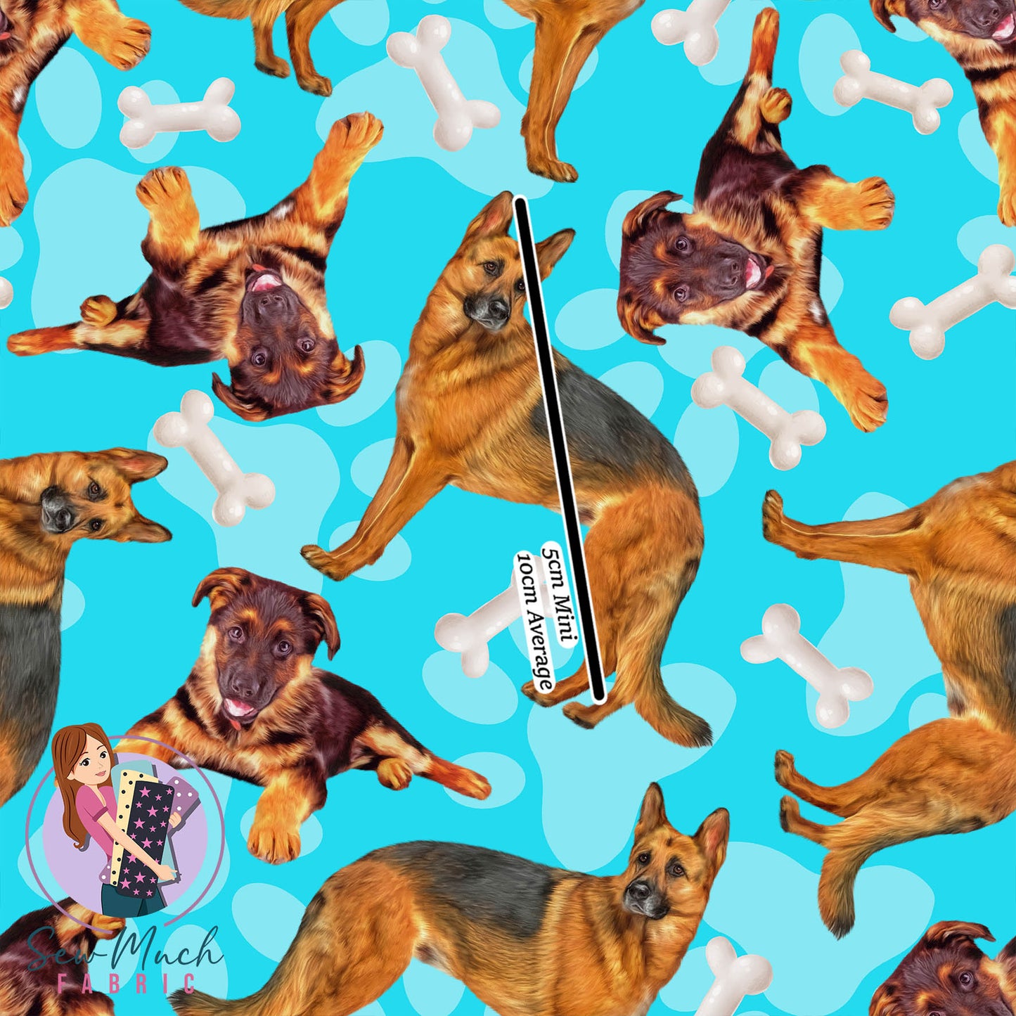 German Shepherd | Woven | Retail | Average Scale