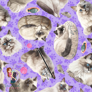 Ragdoll Cat | Woven | Retail | MINI Scale