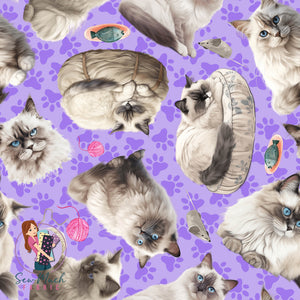 Ragdoll Cat | Woven | Retail | MINI Scale