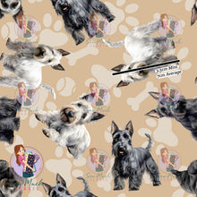 Load image into Gallery viewer, Scottish Terrier Beige | Woven | Retail | Average Scale
