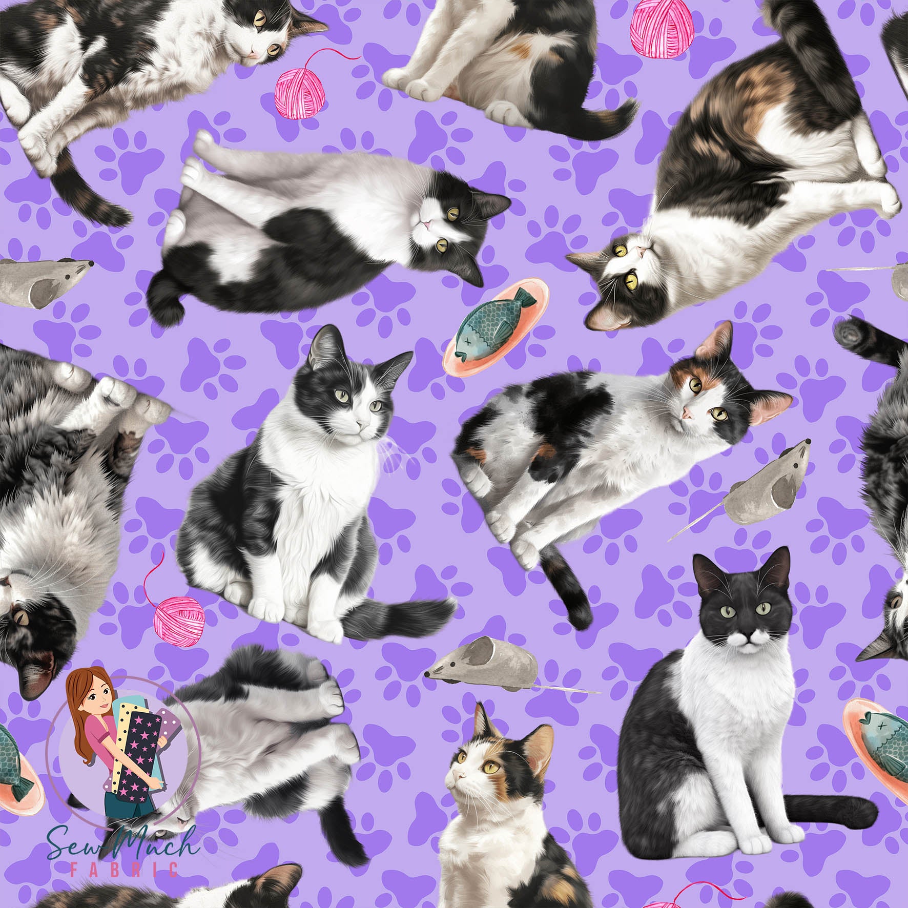 Tuxedo Cat | Pre-Order | – Sew Much Fabric Australia