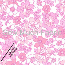 Load image into Gallery viewer, Pink Ditsy Vintage Floral | Canvas | Retail | Average Scale
