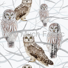 Load image into Gallery viewer, Owls | Bamboo Lycra | Retail | Average Scale
