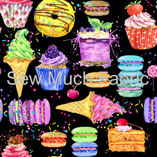 Delicious Treats | French Terry | Retail | Average scale