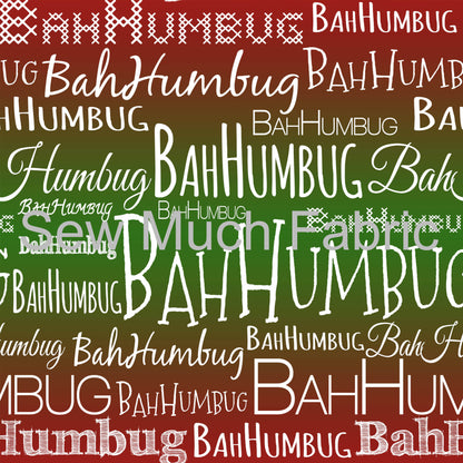 Christmas: BahHumBug | Knit | Retail | Average Scale