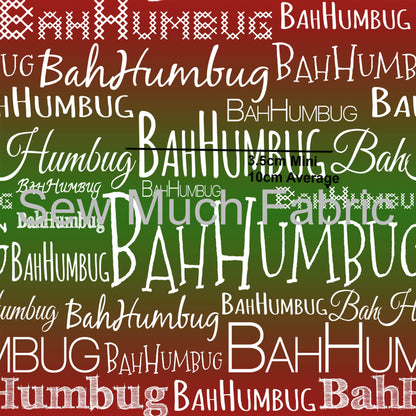Christmas: BahHumBug | Knit | Retail | Average Scale