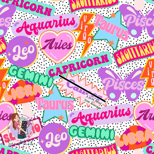 Star signs | Woven | Retail | Average Scale