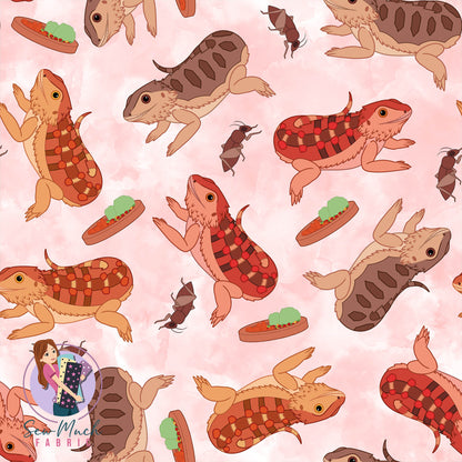 Bearded Dragon Lizard (Pink) | Pre-Order |