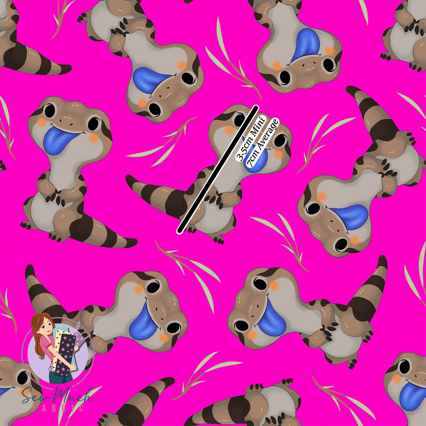 Blue Tongue Lizard (Pink) | Pre-Order |