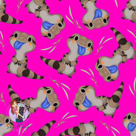 Blue Tongue Lizard (Pink) | Pre-Order |