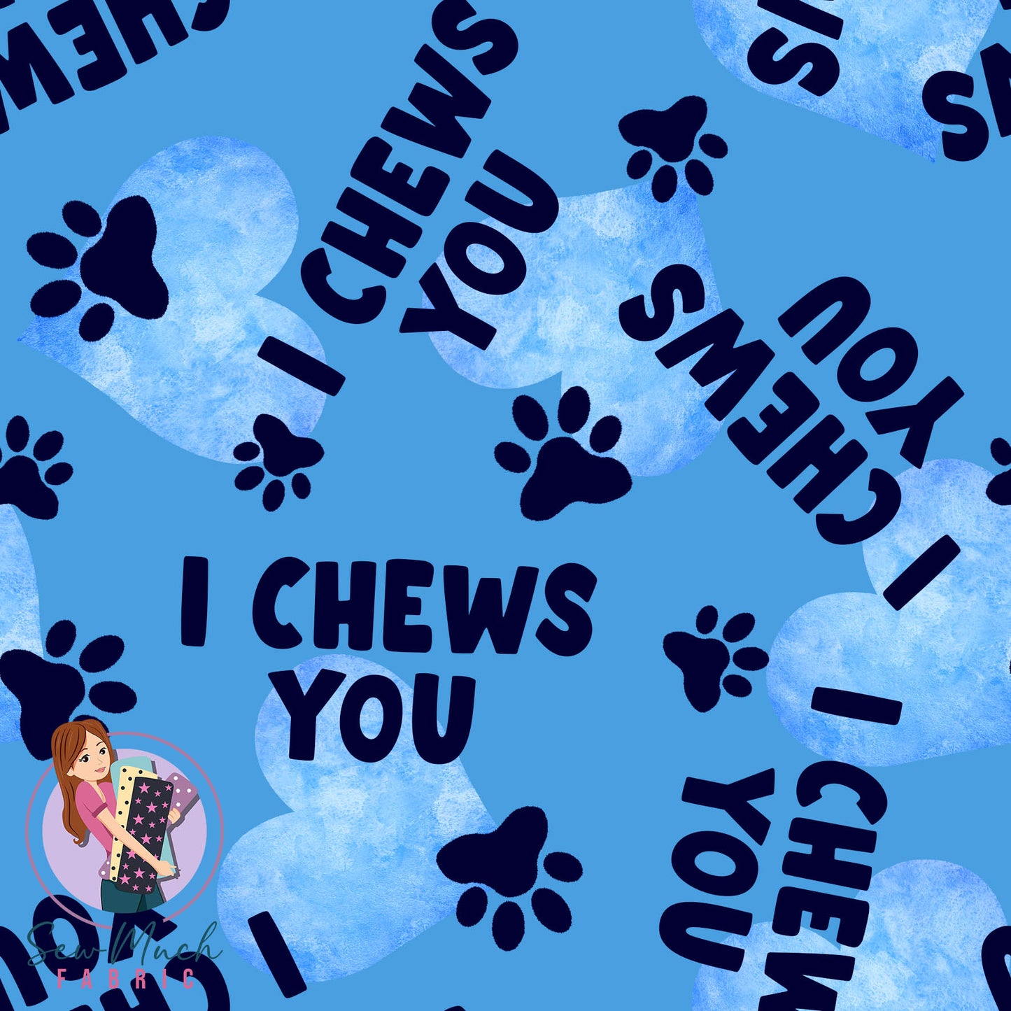 I chews you (Blue) | Pre-Order |