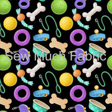 Load image into Gallery viewer, Dog Accessories and Toys (Black) | Woven | RETAIL | Average Scale
