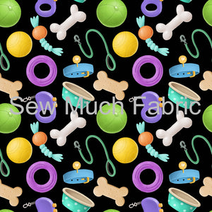 Dog Accessories and Toys (Black) | Woven | RETAIL | Average Scale