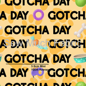 Gotcha Day | Woven | RETAIL | Average Scale