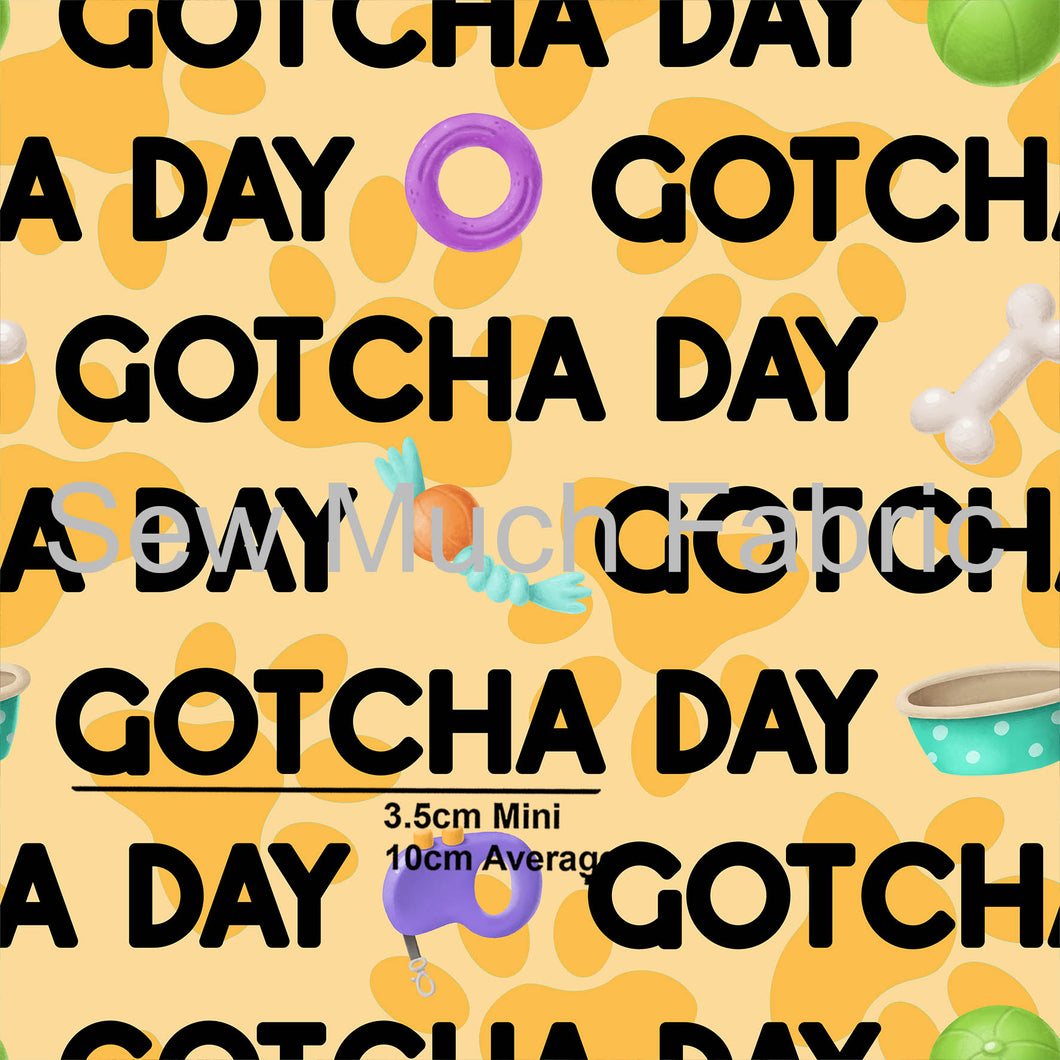 Gotcha Day | Woven | RETAIL | Average Scale